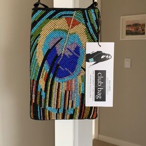 Beautiful beaded bag to go out for dinner and bring along just the essentials